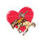 Cowboy Rodeo Bucking Love Heart SVG.jpg