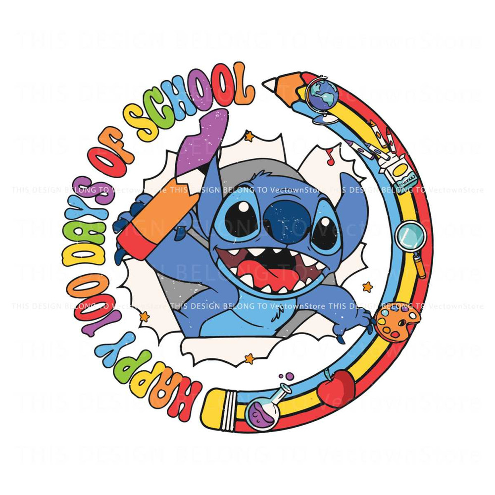 Cute Stitch 100 Days Of School SVG 1.jpg