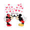 Disney Mickey Minnie Kiss Love Valentine Castle SVG.jpg