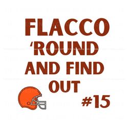 flacco round and find out helmet svg, trending digital file