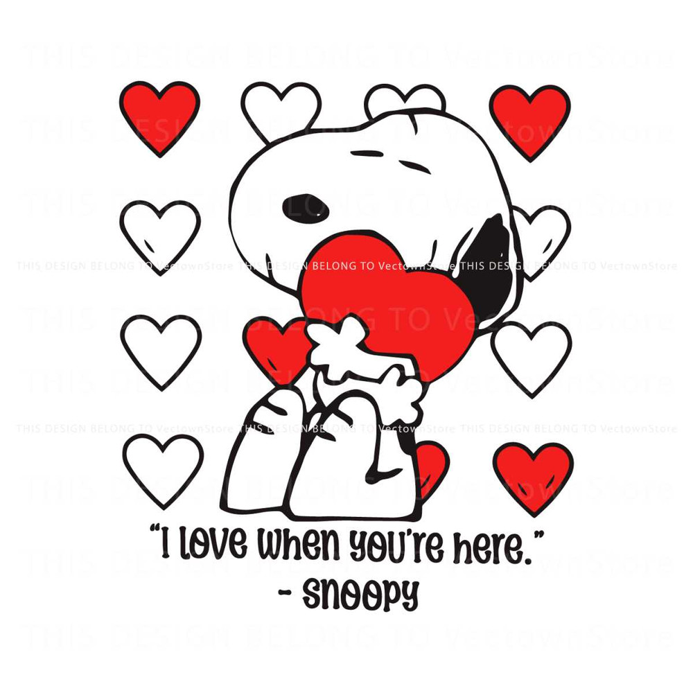 Love You When You Are Here Snoopy SVG.jpg