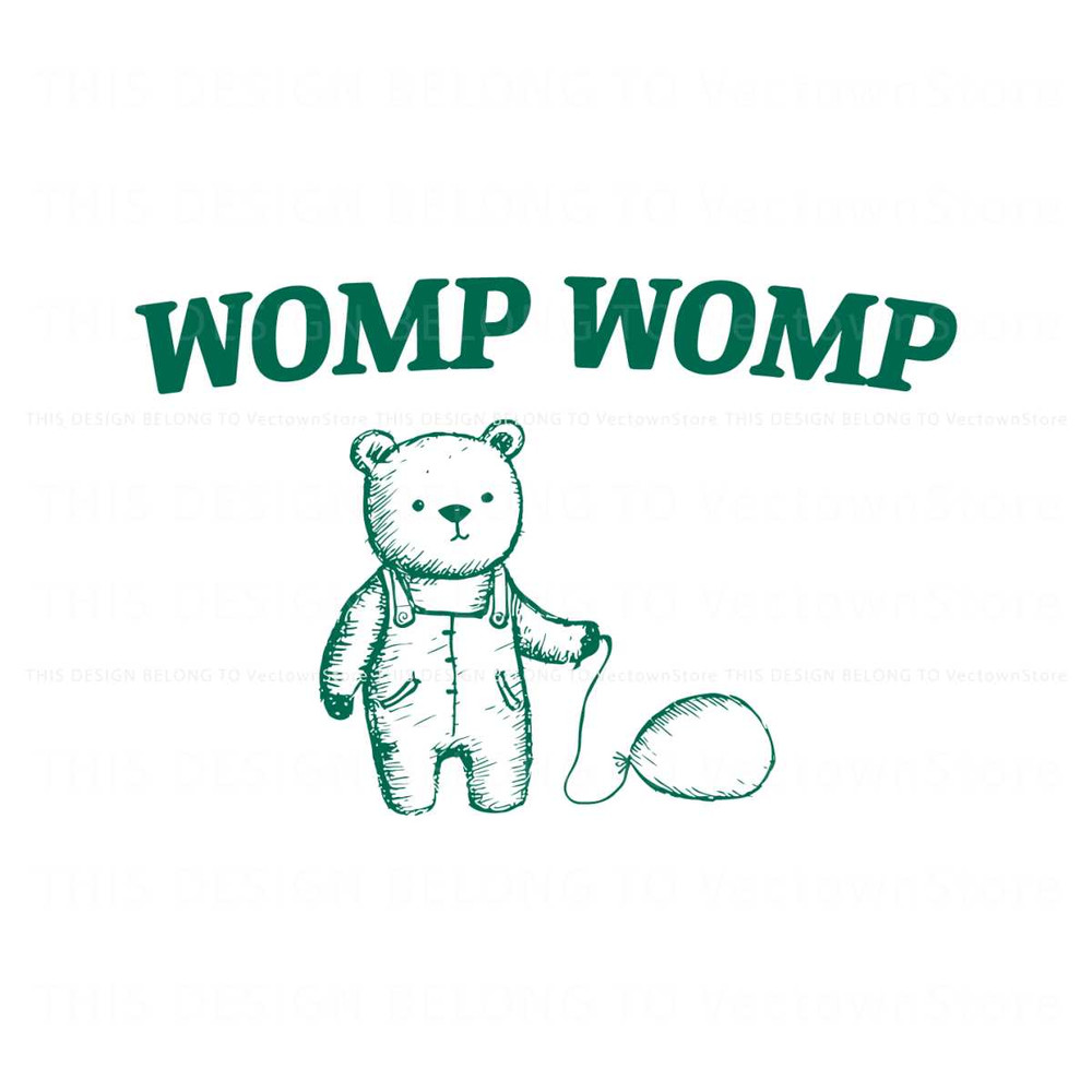 Retro Womp Womp Bear Meme SVG.jpg