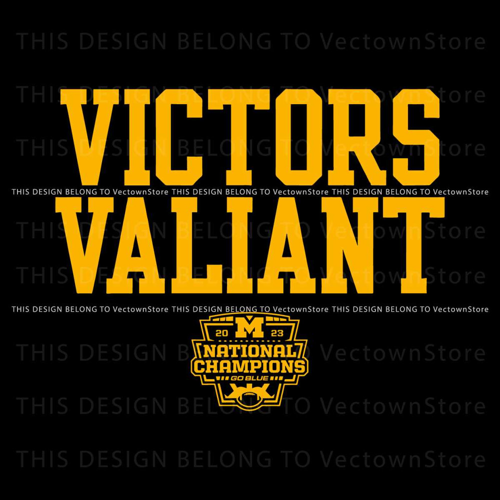 Victors Valiant Michigan National Championships Svg.jpg