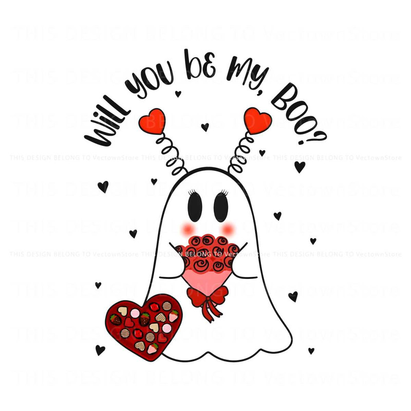 Will You Be My Boo Cute Ghost PNG.jpg