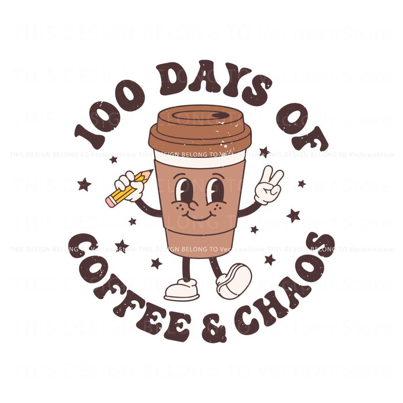 100 Days of Coffee and Chaos SVG.jpg
