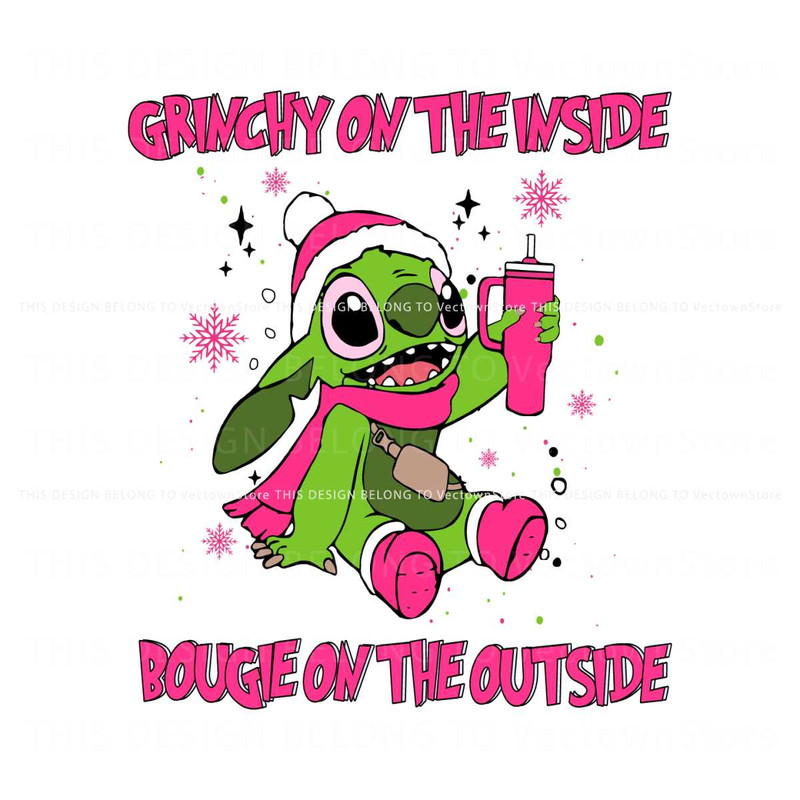 Cute Stitch Grinchy On The Inside SVG.jpg