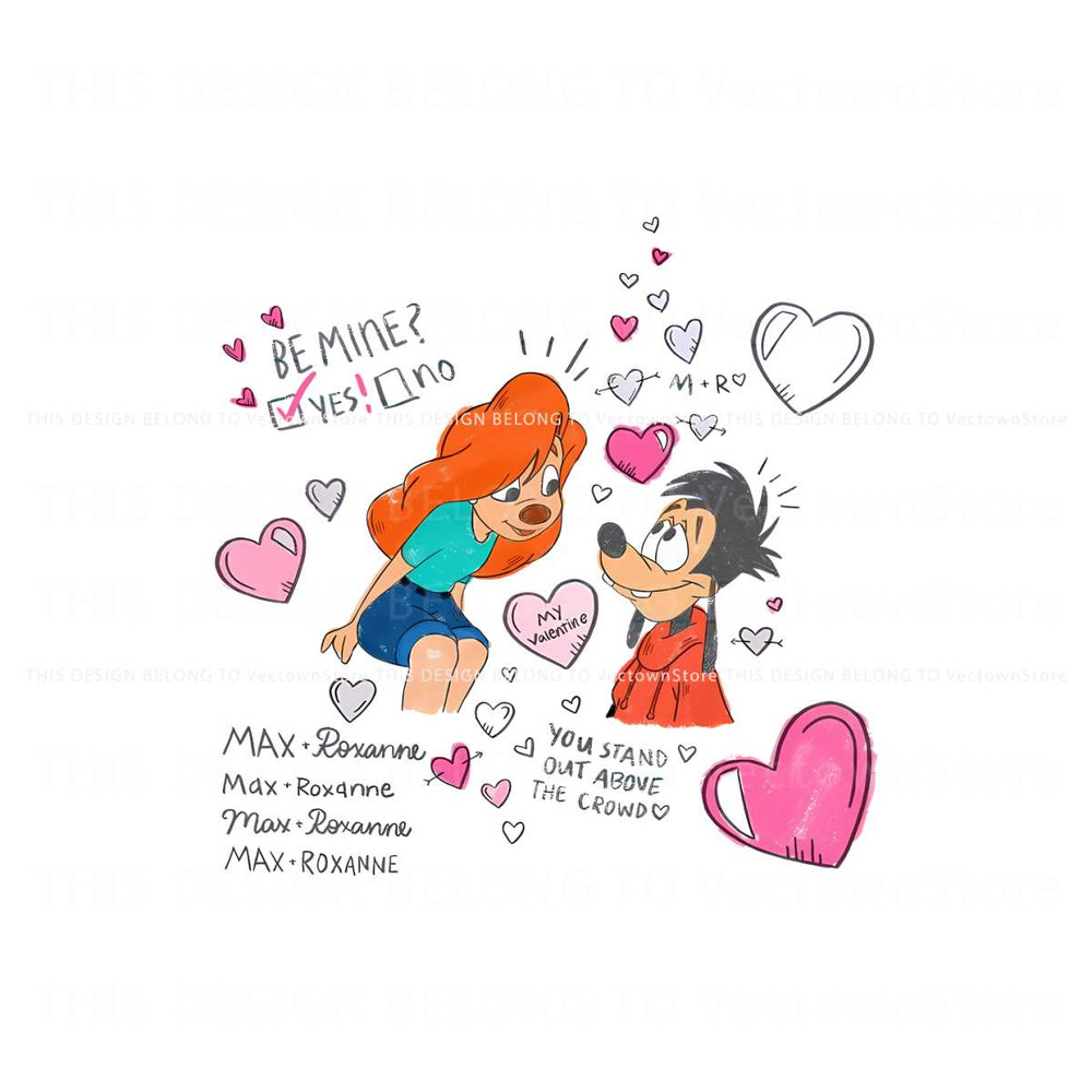 Disney A Goofy Movie Max and Roxanne PNG.jpg