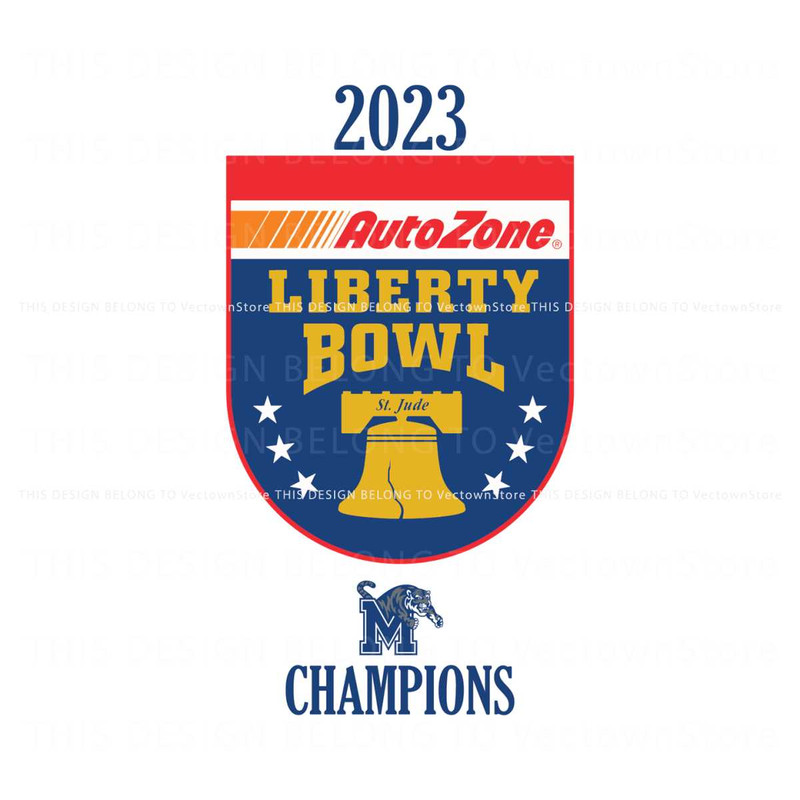 Football Liberty Bowl Champions Memphis Tigers SVG.jpg