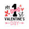 Groovy My 1st Valentines Day SVG.jpg