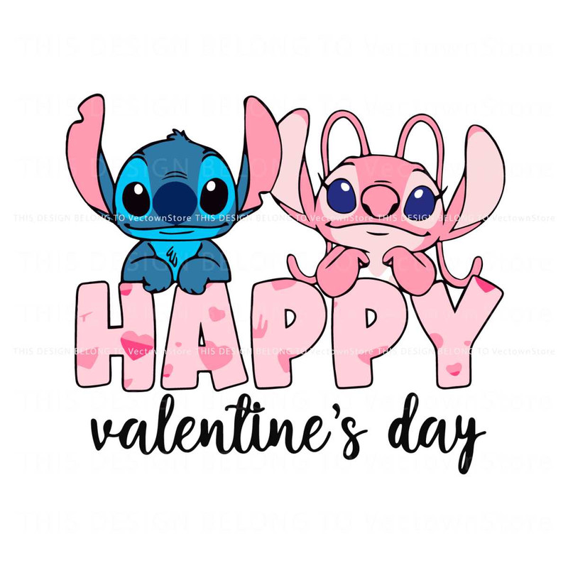 Happy Valentine Stitcth And Angel SVG.jpg