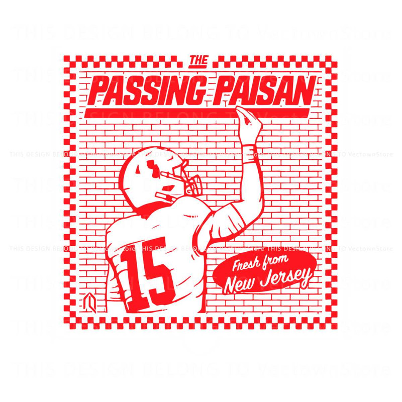 Passing Paisan Tommy Devito Cutlets Giants Football Svg.jpg