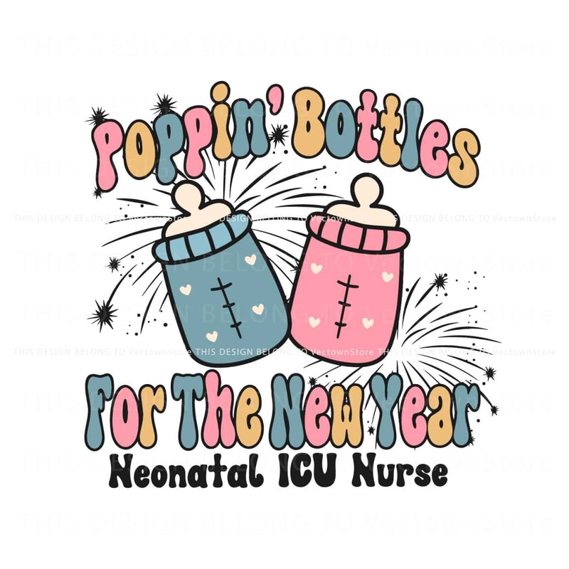 Poppin Bottles For The New Year SVG.jpg