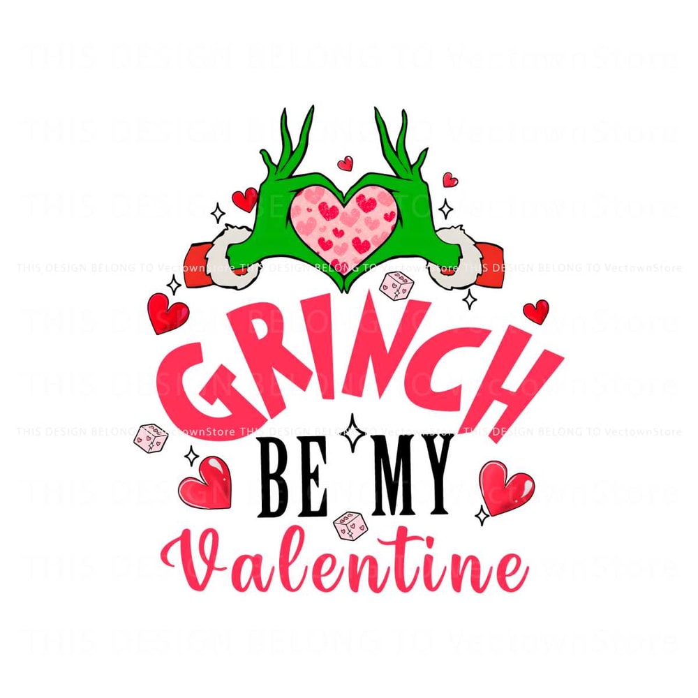 Retro Grinch Be My Valentine PNG.jpg