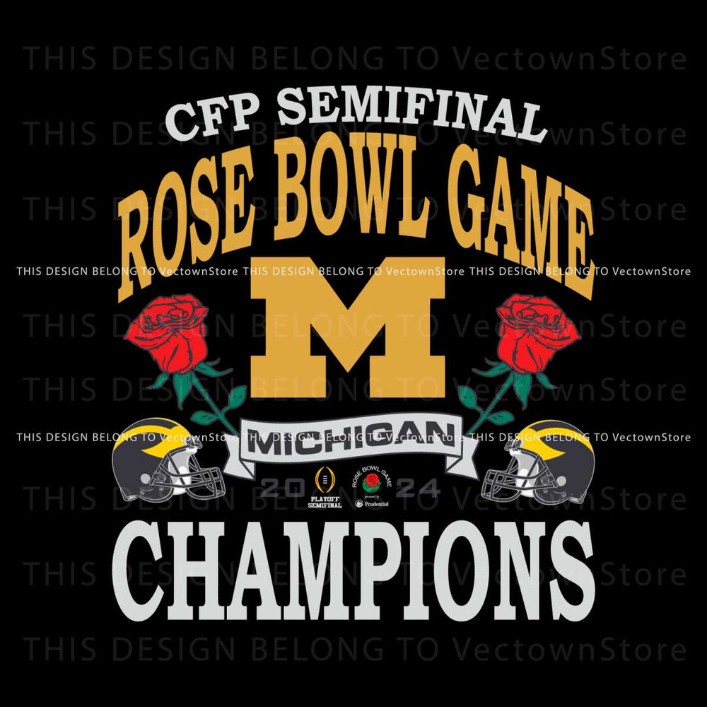 Rose Bowl Champions Michigan Wolverines SVG.jpg