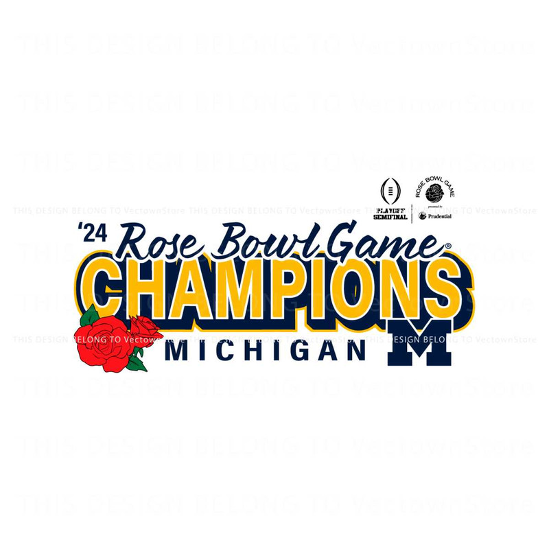 Rose Bowl Game Champions Michigan SVG.jpg