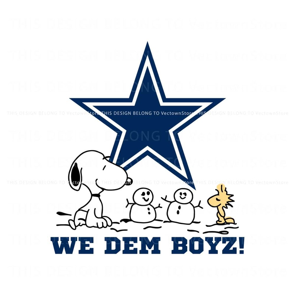 Snoopy And Woodstock Snowman We Dem Boyz SVG.jpg