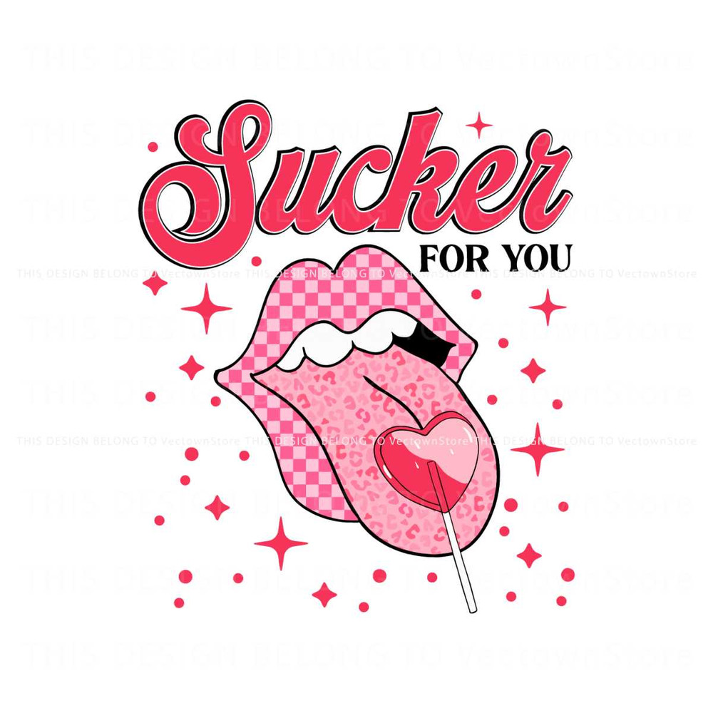Sucker For You Candy Valentines Day SVG.jpg