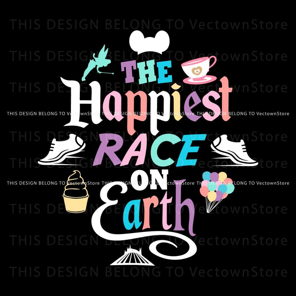 The Happiest Race On Earth runDisney SVG.jpg
