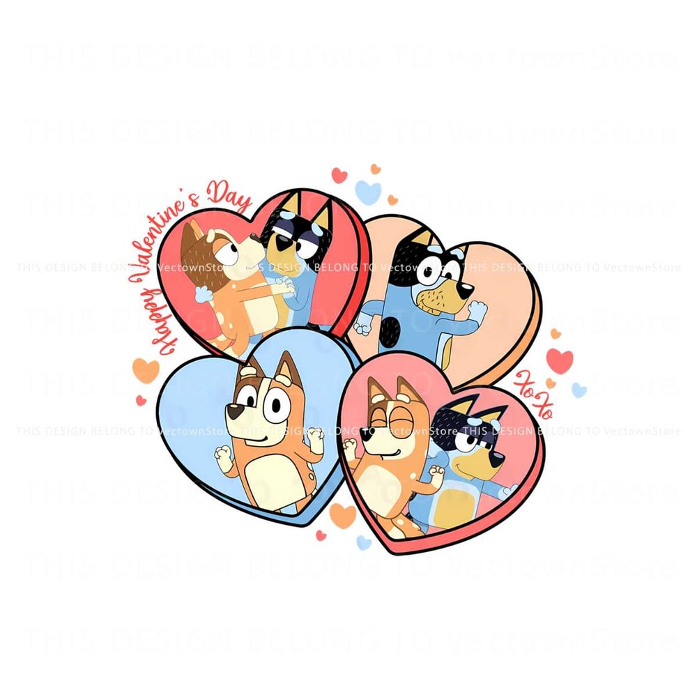 Valentine Mom And Dad Bluey Xoxo PNG.jpg