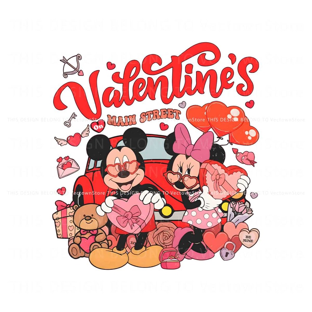 Valentine on Main Street Mickey Minnie PNG.jpg