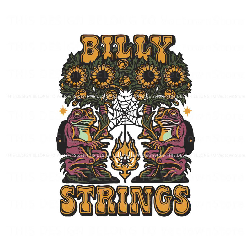 Vintage Billy Strings Music Tour 2024 SVG.jpg
