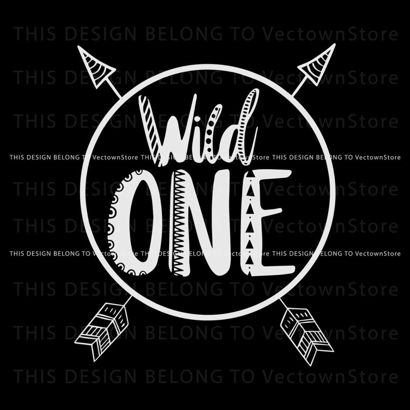 Vintage Wild One Birthday SVG.jpg