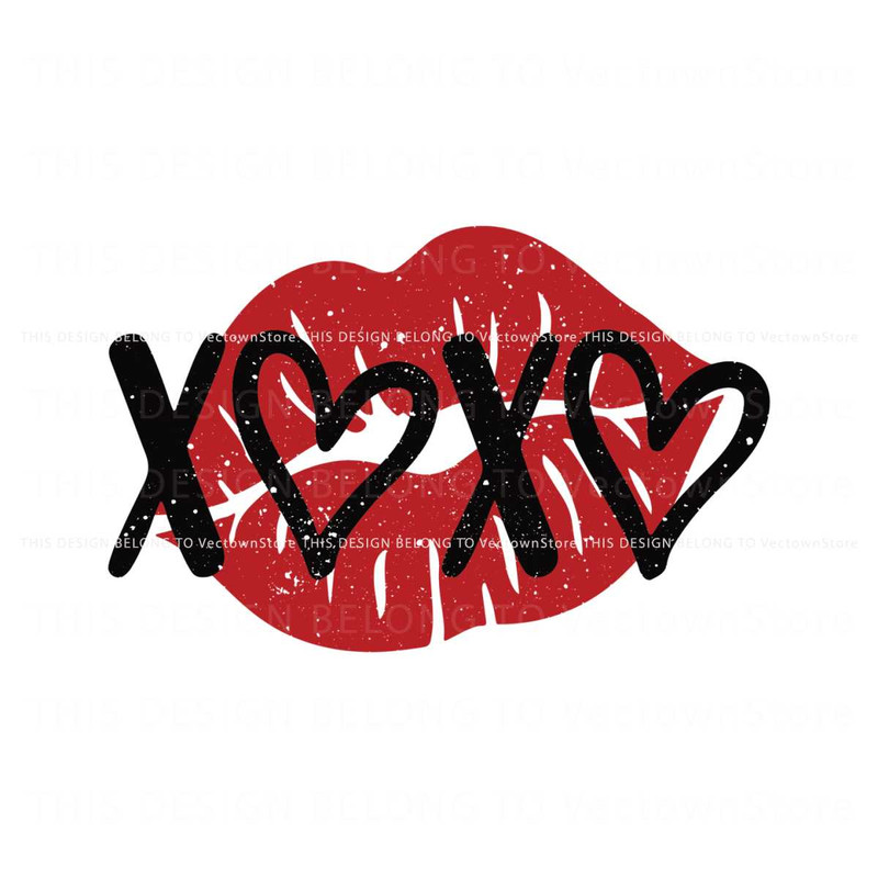 Xoxo Hugs and Kisses Valentine SVG.jpg