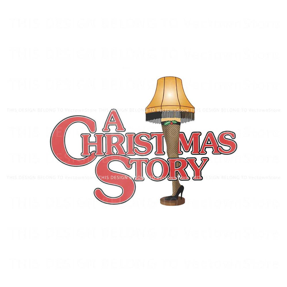 A Christmas Story Major Award Leg Lamp PNG Download.jpg