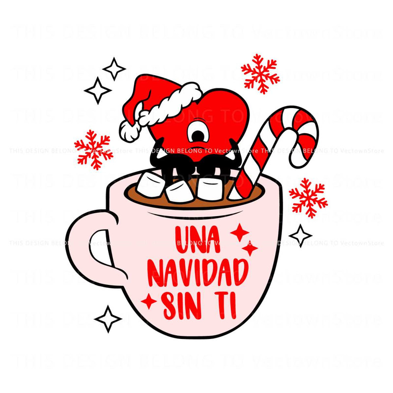 Bad Bunny Xmas Una Navidad Sin Ti SVG.jpg