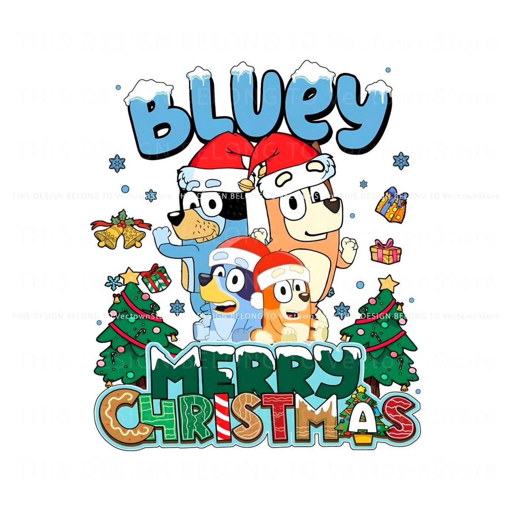 Bluey Merry Christmas Bingo Family PNG.jpg