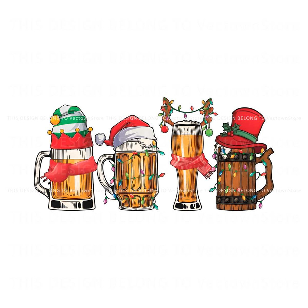 Christmas Beer Santa Hat PNG.jpg