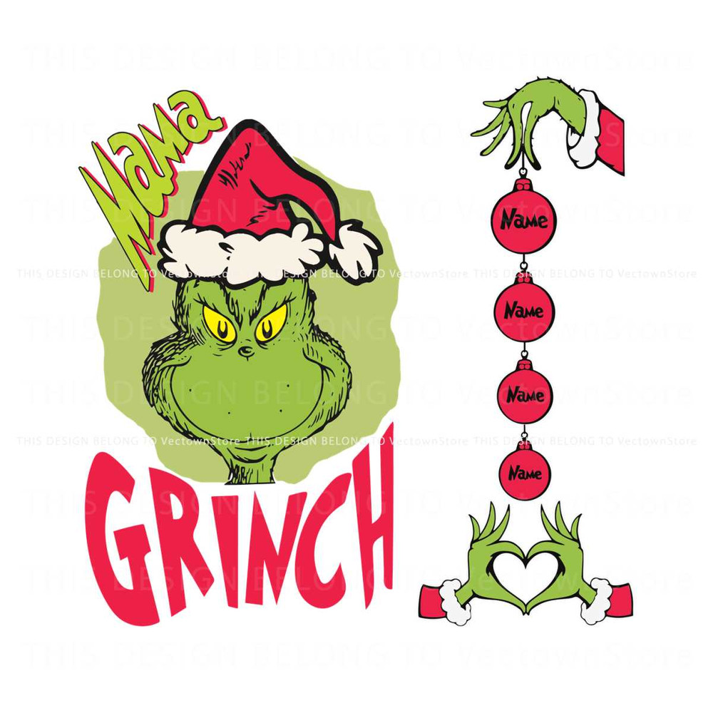 Custom Mama Grinch Family SVG.jpg