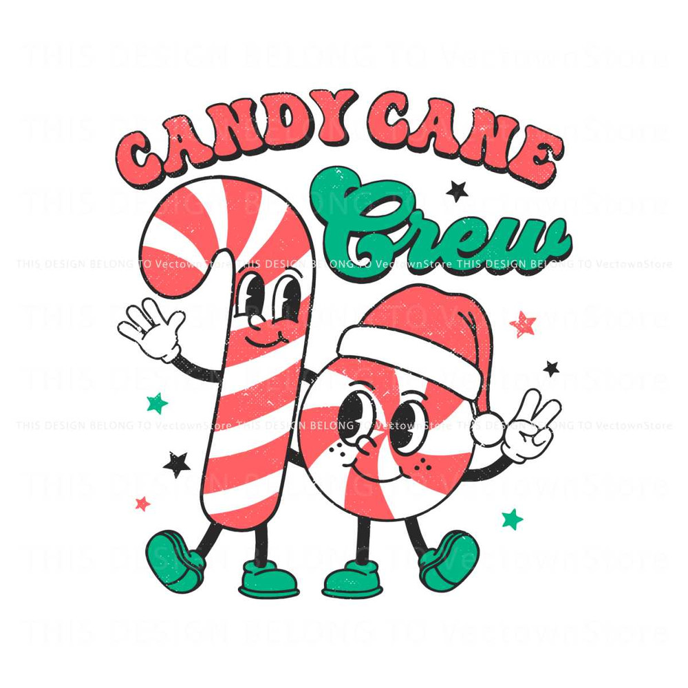 Cute Candy Cane Crew Christmas SVG.jpg