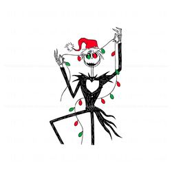 cute jack skellington nightmare before christmas svg file, trending design file