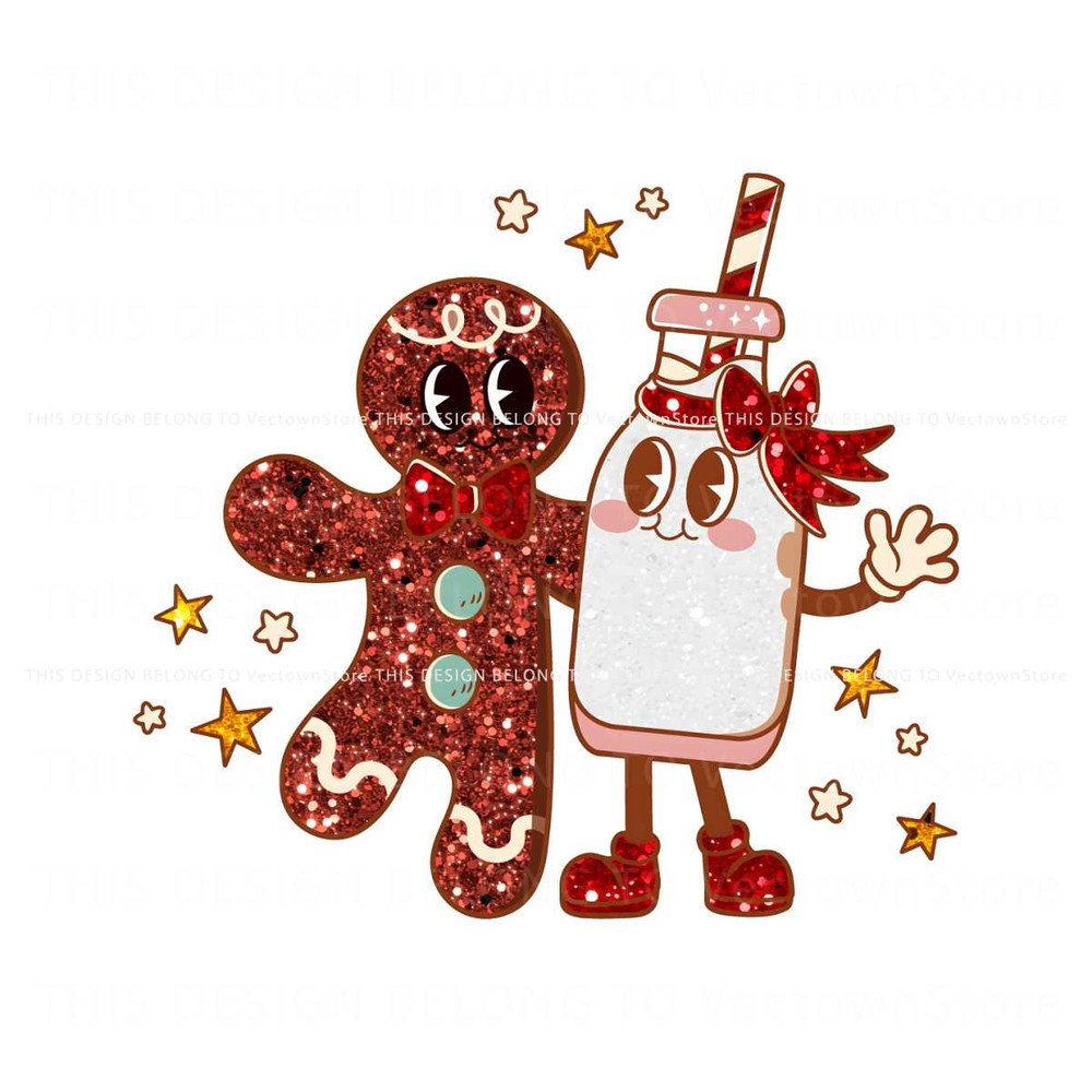Cute Sparkly Gingerbread Man PNG.jpg