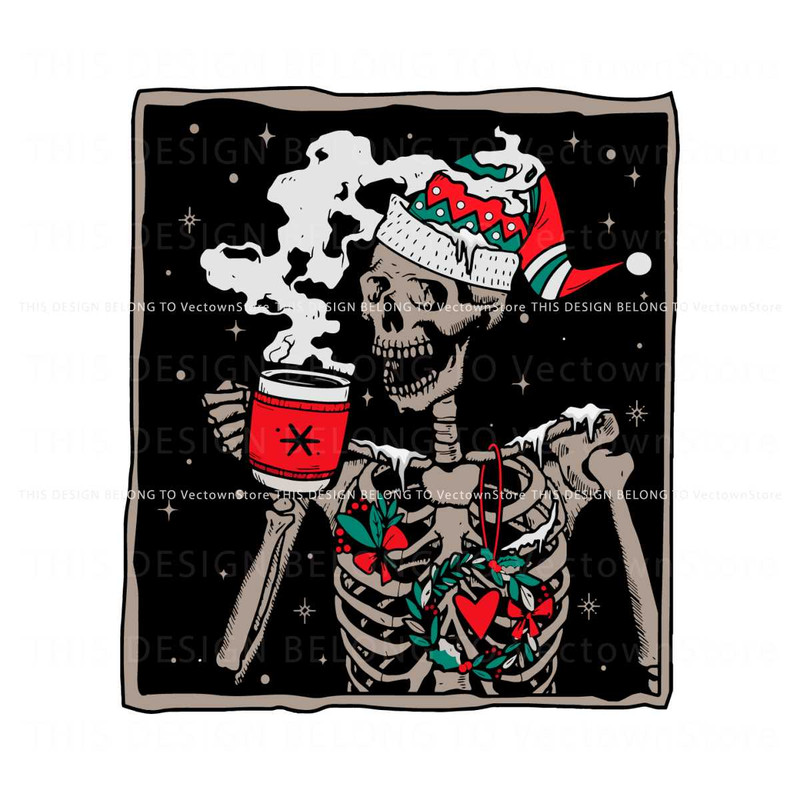 Dead Inside Skeleton Coffee SVG.jpg