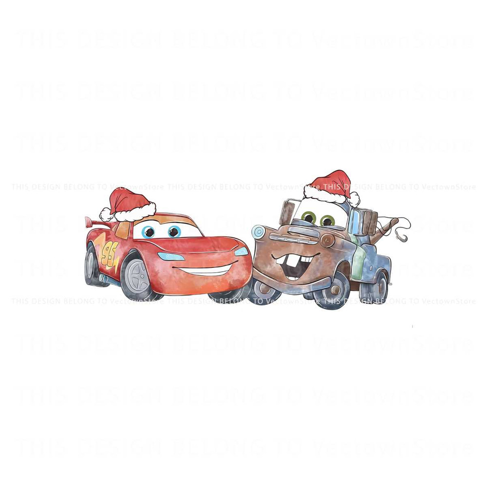 Disney Cars Tow Mater Christmas PNG.jpg