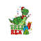 Disney Toy Story Tree Rex Xmas Lights SVG.jpg