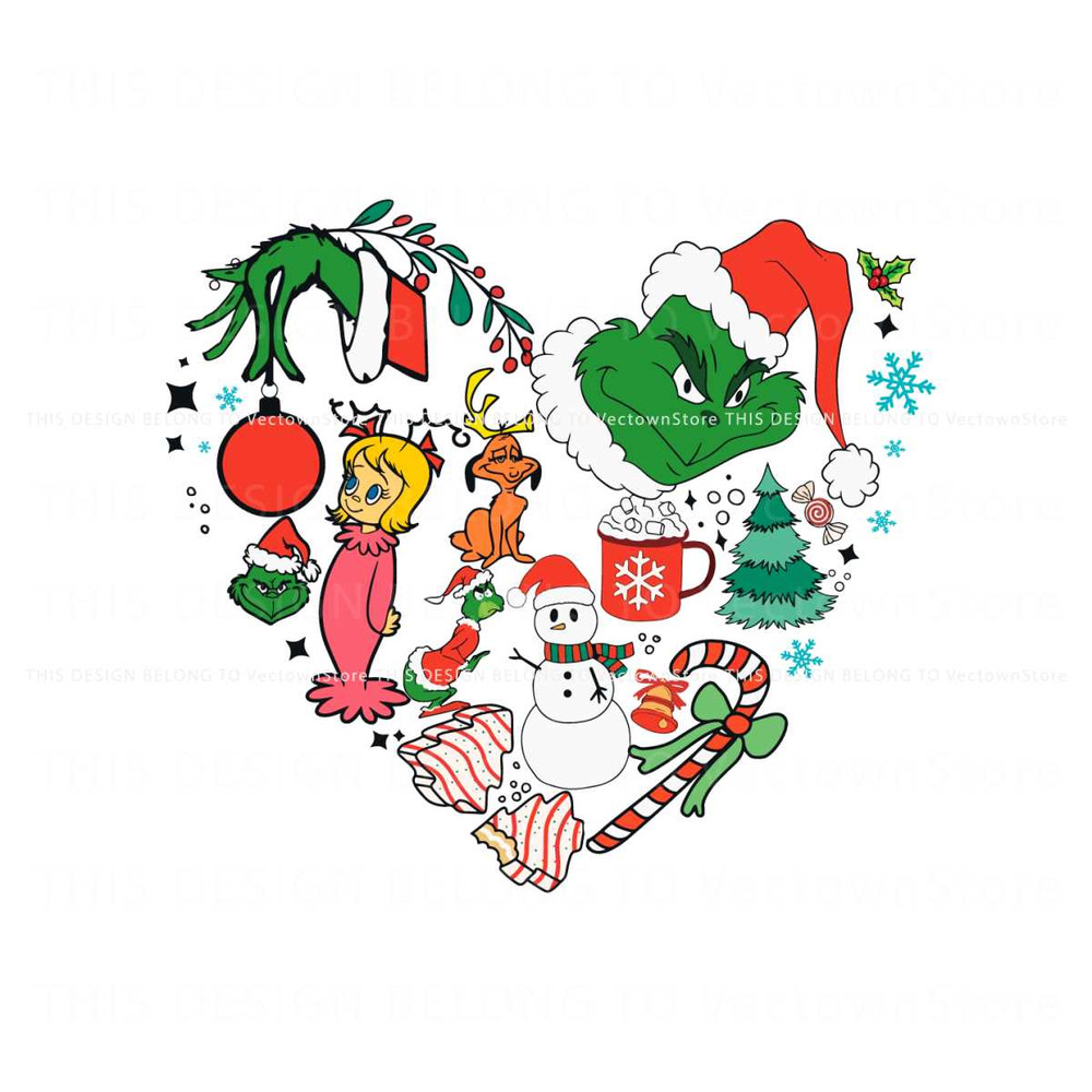 Funny Christmas Grinch Characters SVG.jpg