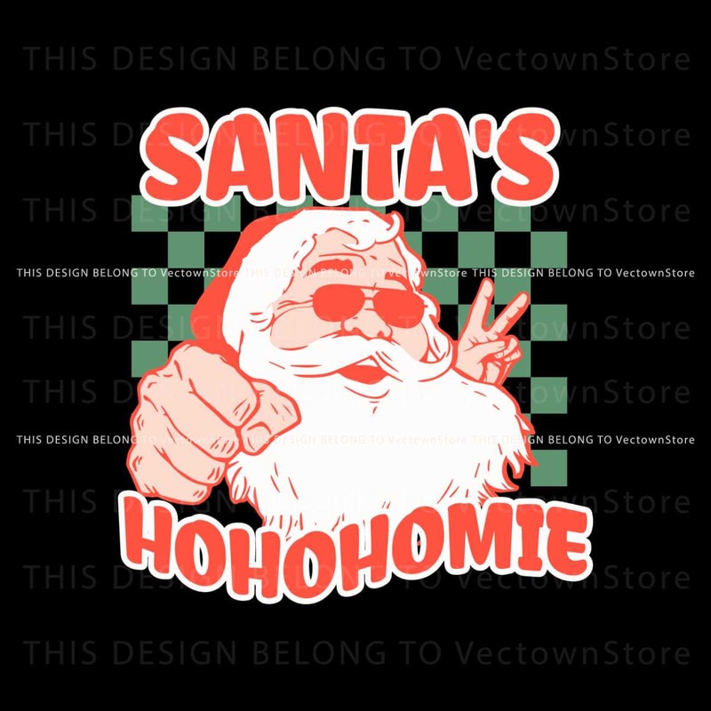Funny Christmas Santas Hohohomie SVG.jpg