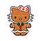 Gingerbread Christmas Hello Kitty SVG.jpg