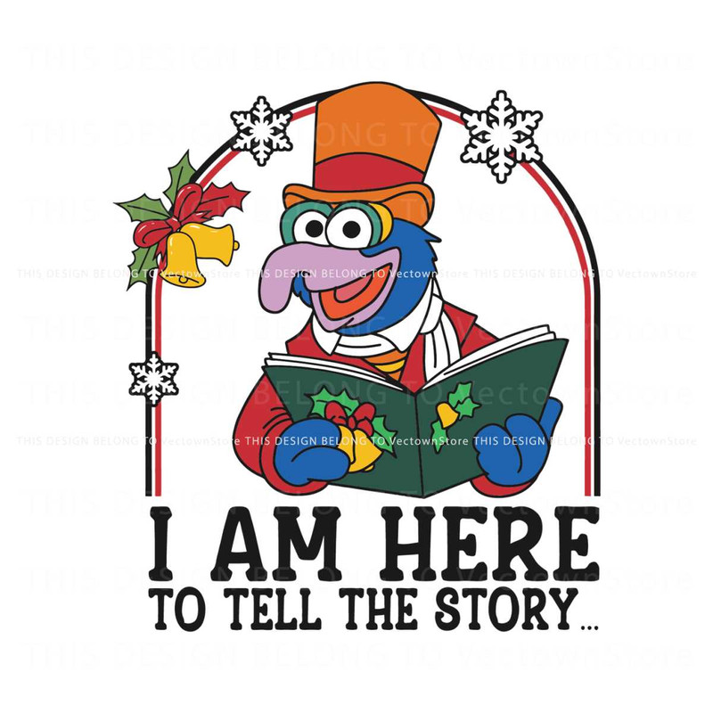 Gonzo I Am Here To Tell The Story SVG.jpg
