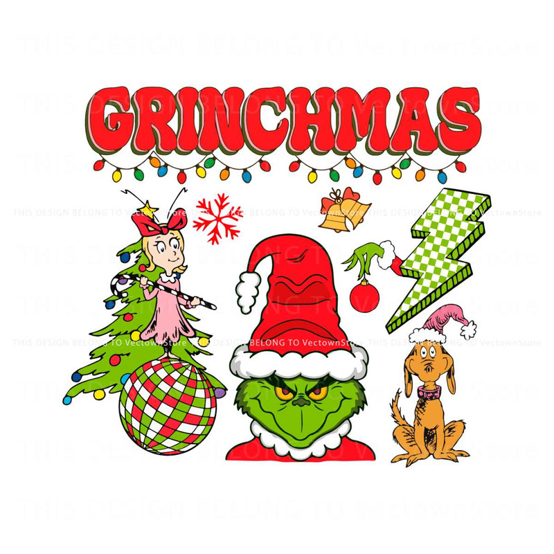 Grinchmas Characters Xmas Vibe SVG.jpg