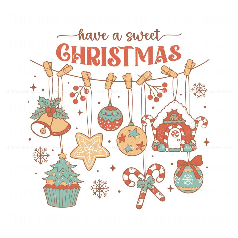Have A Sweet Christmas Ornament SVG.jpg