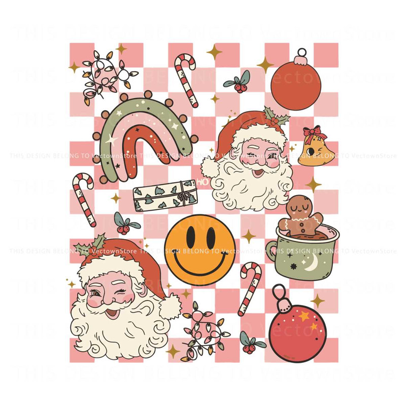 Merry Christmas Santa Smiley Face SVG.jpg