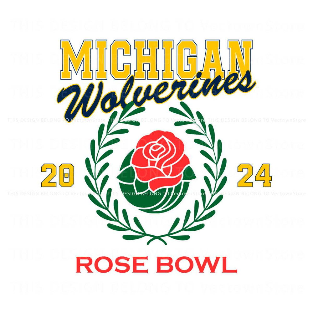 Michigan Wolverines Rose Bowl 2024 SVG.jpg