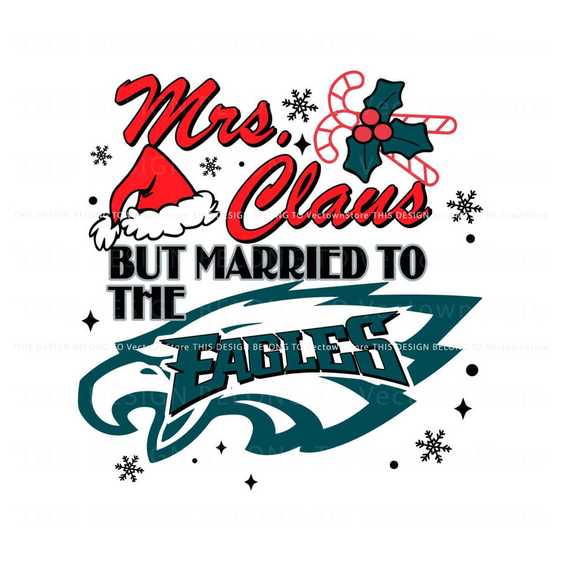 Mrs Claus But Married To The Eagles SVG.jpg