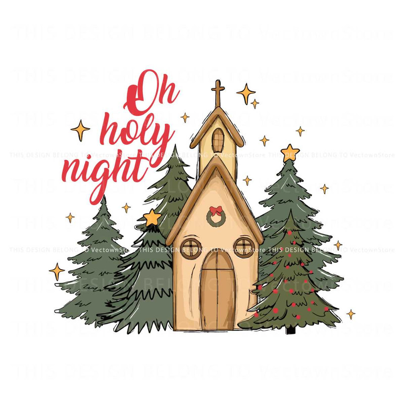 Oh Holy Night Christmas Jesus SVG.jpg