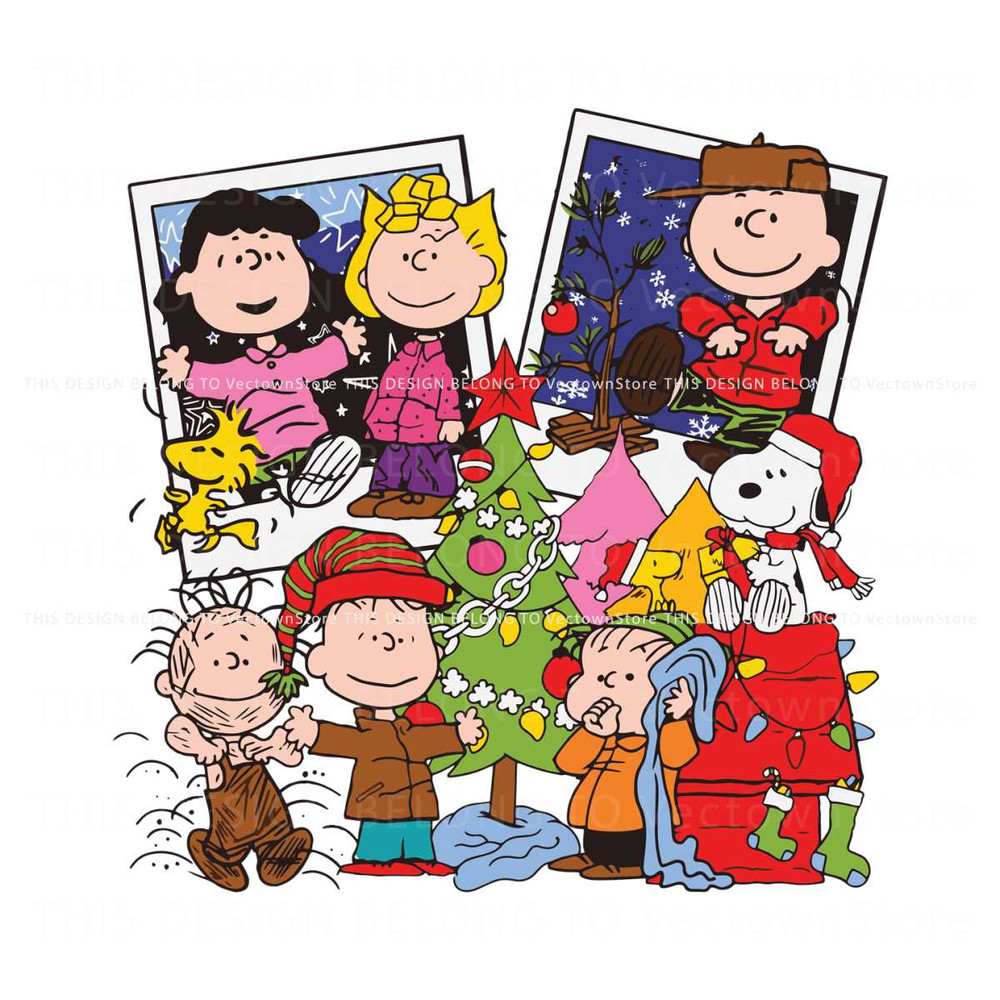 Peanuts Christmas Movie Characters SVG.jpg