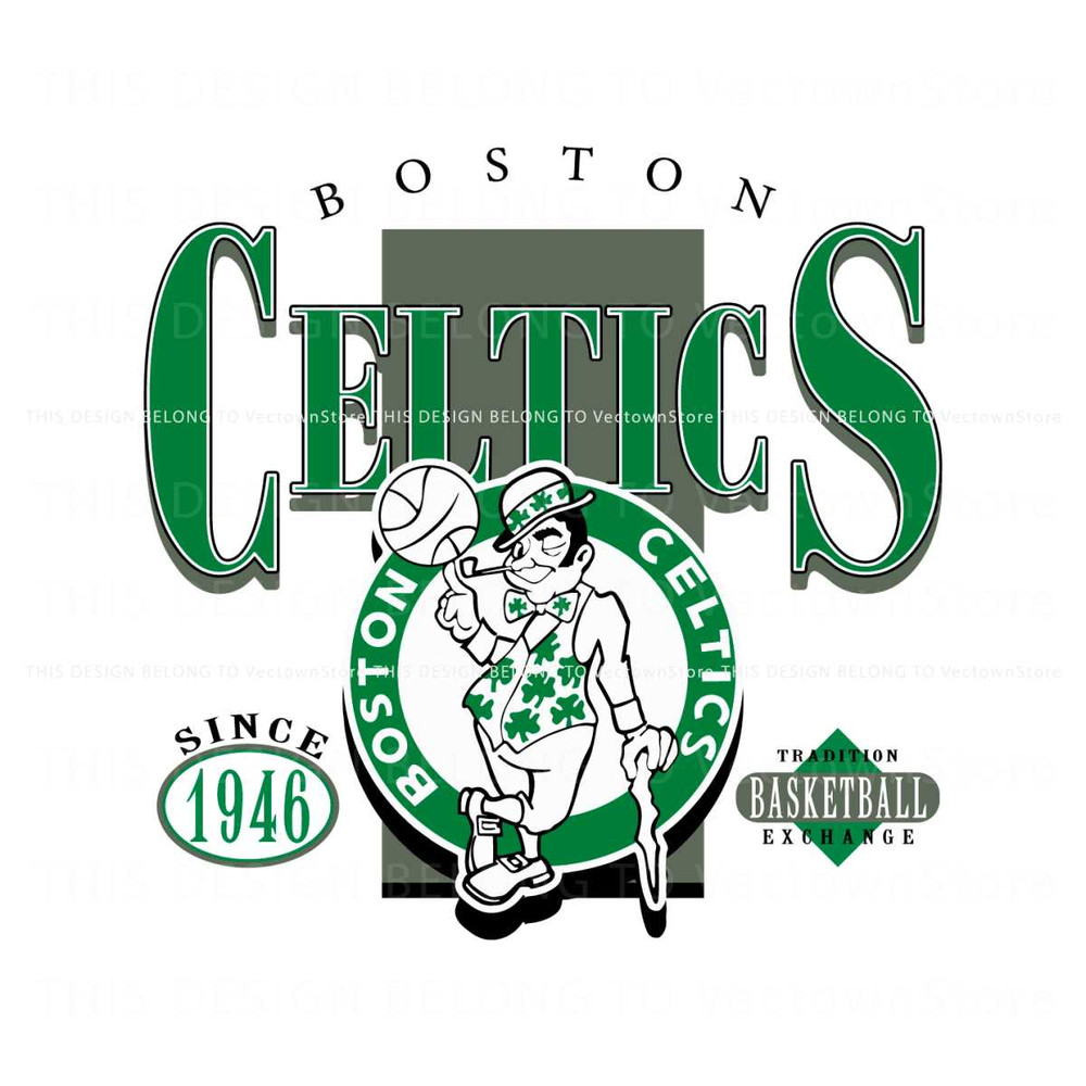 Retro Boston Celtics Basketball SVG.jpg